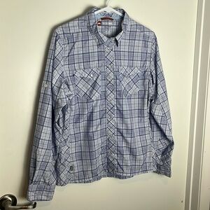 Simms Guide Series Womens Button Down Pearl Snaps - M